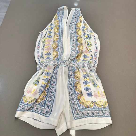 BCBG flower colorful print romper - Picture 7 of 14